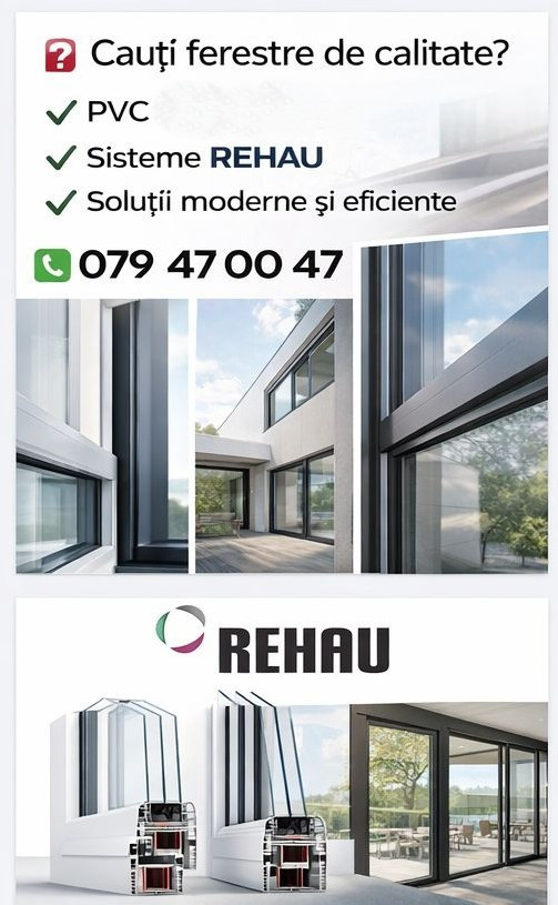 Executăm la comandă geamuri și uși din PVC și aluminiu изображение 1