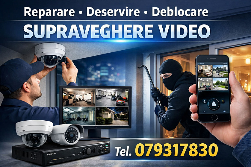 Reparatie,deservire,sisteme de supraveghere video изображение 1
