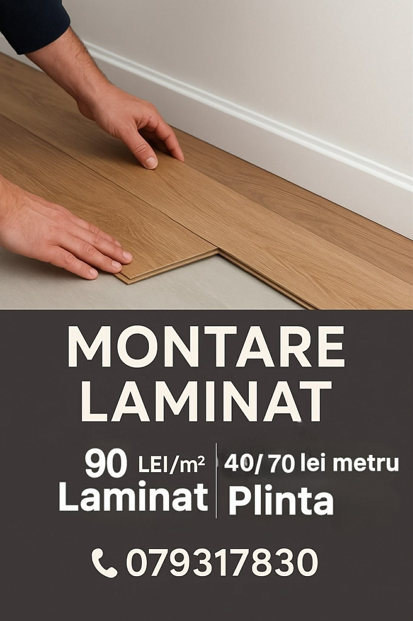 Montare plinta,Montare laminat. изображение 2