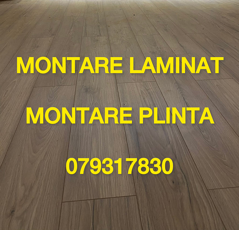 Montare plinta,Montare laminat. изображение 3