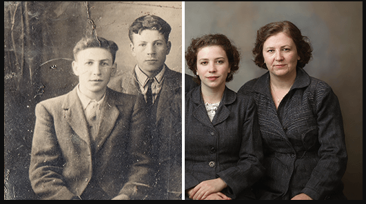 восстановление старых фото и раскраска изображение 3