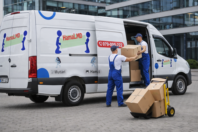 Профессиональная команда Hamal.md – Грузчики и перевозки в Кишинёве изображение 6