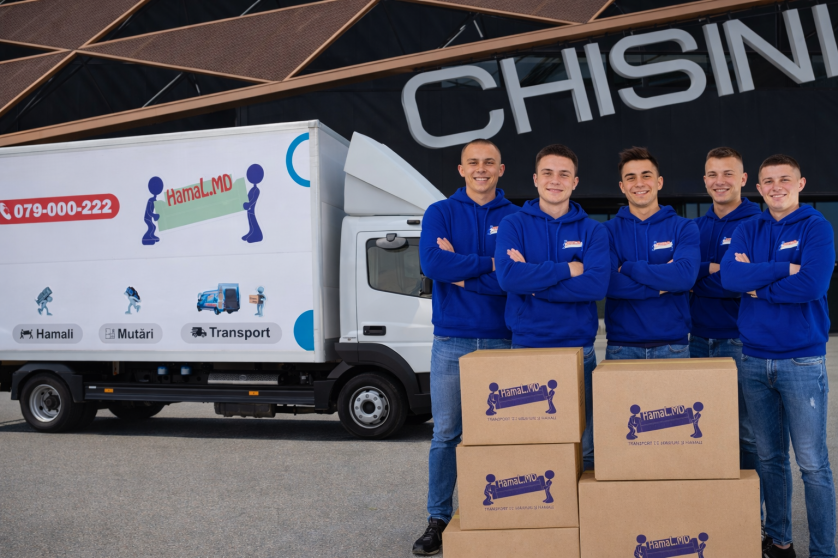 Профессиональная команда Hamal.md – Грузчики и перевозки в Кишинёве изображение 4