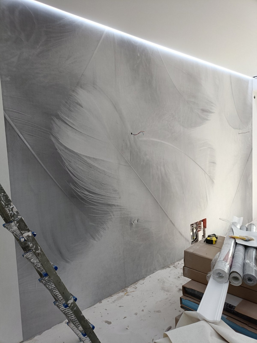 Поклейка обоев изображение 2