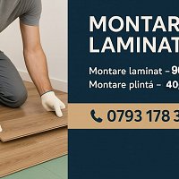Montare laminat si plinta