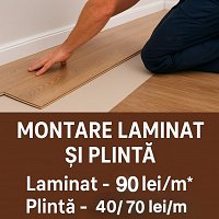 Montare plinta,Montare laminat.