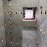 Gresie 60•120 cu unghi 45’ epoxy